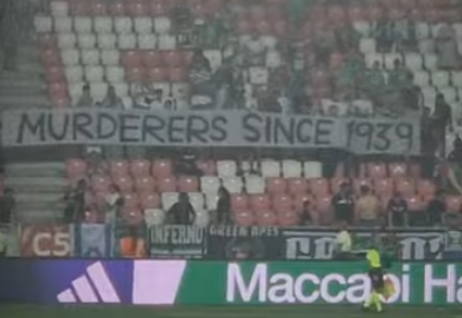 Haniebny atak kibiców z Izraela. Kiedy ktoś powie im prawdę o nich samych?