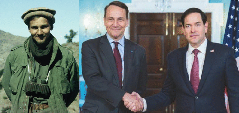 Sikorski pojawia się zawsze w miejscach i okolicznościach, które budzą wątpliwości o intencje. I tak od ponad 30 lat...