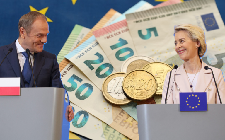 Uśmiechy w Brukseli, długi w Warszawie.